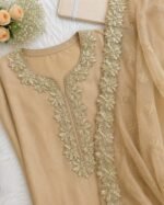 golden zari flower lace