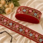 red border lace