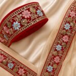 red border lace