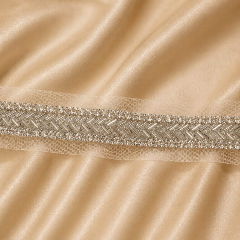 silver jarkan stone lace