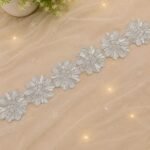 silver patch lace