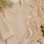 Enhance the beauty of your ethnic and designer outfits with the elegant Zexira White Cotton Cut Work Border Lace. Crafted from premium-quality cotton material, this beautiful lace features an intricate cut work pattern that adds a sophisticated and stylish touch to any garment. With a generous length of 10 meters and a width of 2 inches, it is perfect for multiple sewing, tailoring, and decorative projects. The classic white color complements a wide range of fabrics and outfits, making it an ideal choice for kurtis, suits, dupattas, sarees, lehengas, blouses, gowns, and Pakistani dresses. The delicate cut work design creates a graceful and premium look, making your outfits stand out during festivals, weddings, parties, and special occasions. Made with high-quality cotton, this border lace is soft, durable, lightweight, and easy to stitch. It can also be used for DIY craft projects, home décor accents, gift wrapping, and fashion accessories. Whether you are a designer, boutique owner, or fashion enthusiast, this versatile lace is a perfect addition to your collection. Product Details: Brand: Zexira Color: White Material: Cotton Design: Cut Work Border Lace Length: 10 Meter Width: 2 Inch Soft, Durable & Easy to Stitch Suitable for Suits, Dupattas, Sarees, Blouses, Kurtis, Lehengas, Gowns & Craft Decoration Add a touch of elegance and timeless charm to your creations with the premium-quality Zexira White Cotton Cut Work Border Lace. Inspired by traditional cutwork lace styling commonly used for dress, saree, and decorative borders.