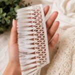 Zexira Beautiful White Cotton Tassel 3 Inch 9 Meter Border Lace
