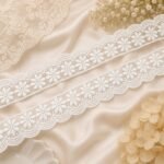 white organza lace