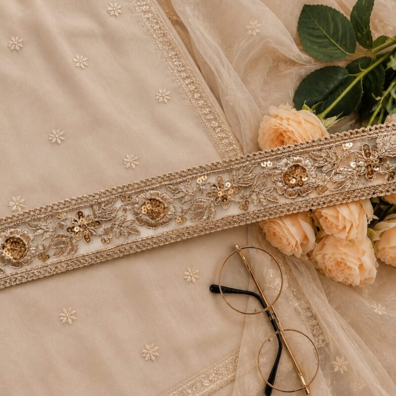 zariwork border lace