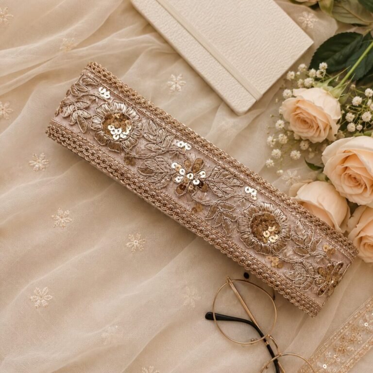 zariwork border lace