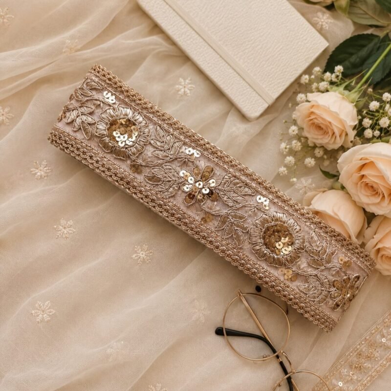 zariwork border lace