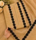 Zexira Black Cotton Big Flower 2 Inch 10 Meter Lace Border