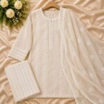 Zexira Beautiful White Pom Pom 25 Lace