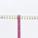 Zexira Multicolour Moti 8 Meter Latkan Lace