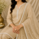 Zexira White Cystal Jhalar 2 Inch 8 Meter Lace